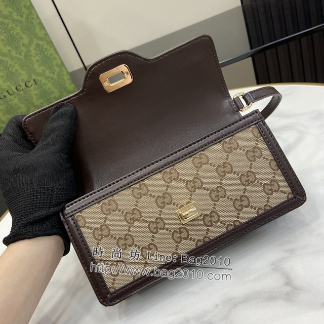 Gucci專櫃古馳最新款Luce系列迷你肩背包 jh2263型號：790038